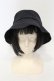画像2: melume / makiコラボリボンバケットハット 57.5ｃｍ クロ O-25-06-03-046-LO-AC-OW-OS (2)