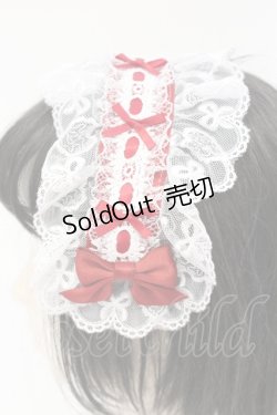 画像3: To Alice / クリップヘッドドレス  アカ O-25-06-03-049-LO-AC-OW-ZT208-F001