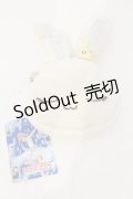 Maison de FLEUR / モモ フェイスポーチ  アイボリー O-25-06-03-055-LO-ZA-OW-ZT208