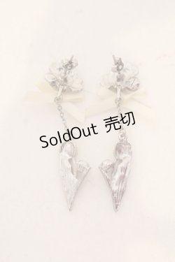 画像2: axes femme / チューリップリボンピアス  シルバー O-25-06-03-057-AX-AC-OW-ZT208
