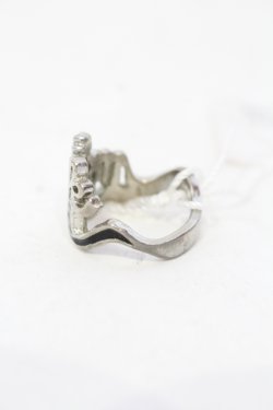 画像2: MILK / ロゴリボンリング 約12.5号 シルバー O-25-06-03-061-ML-AC-IG-OS