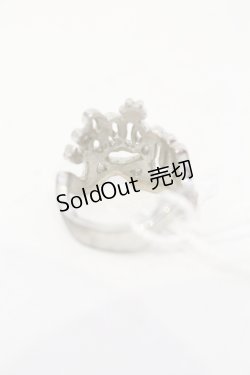 画像3: MILK / ロゴリボンリング 約12.5号 シルバー O-25-06-03-061-ML-AC-IG-ZT208-F002