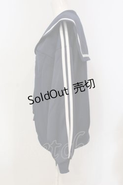 画像2: Candy Stripper / SAILOR JERSEY ブルゾン  ネイビー O-25-06-03-001-PU-JA-OW-OS
