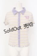 Candy Stripper / バタフライワッペントップス  ピンク系 O-25-06-03-010-PU-TO-OW-OS