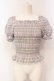 画像1: Candy Stripper / VOLUME SLEEVE SHIRRINGトップス  ラベンダー O-25-06-03-014-PU-TO-OW-OS (1)