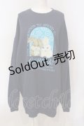 Candy Stripper / CANDY'S BUNNY SWEATワンピース  ネイビー O-25-06-03-002-PU-OP-OW-ZY