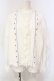 画像1: Candy Stripper / TINY TULIP COTTON BLOUSE　ブラウス  ホワイト O-25-06-03-016-PU-BL-OW-OS (1)
