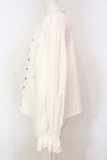 画像3: Candy Stripper / TINY TULIP COTTON BLOUSE　ブラウス  ホワイト O-25-06-03-016-PU-BL-OW-ZY (3)