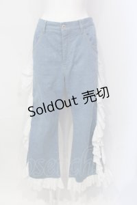 Candy Stripper / BE MY SELF DENIM PANTS  ブルー O-25-06-03-018-PU-PA-OW-ZY