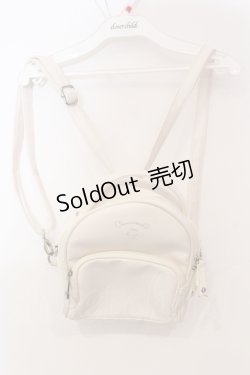 画像1: サンリオ / シナモロールミニリュック  オフシロ O-25-06-03-032-EL-BG-OW-OS