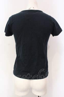 画像4: BABY,THE STARS SHINE BRIGHT / うさくみゃプリントＴシャツ  クロ O-25-06-07-031-BA-TO-OW-OS