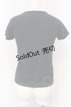 画像4: BABY,THE STARS SHINE BRIGHT / うさくみゃプリントＴシャツ  クロ O-25-06-07-031-BA-TO-OW-OS