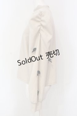 画像2: melume / リボン配色トップス L ベージュ O-25-06-07-037-LO-TO-OW-OS