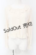 FCL / 星名桜子コラボ UVカットカーディガン L アイボリー O-25-06-07-045-LO-TO-IG-OS