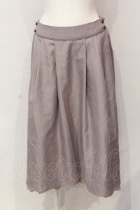 axes femme / タックデザインミディスカート M ピンク O-25-06-07-054-AX-SK-YM-ZT321