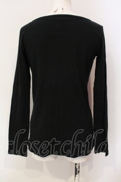画像3: PEACE NOW / シザープリントジップカットソー M ブラック O-25-06-07-063-PU-TO-IG-OS