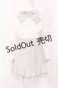 Ank Rouge / キラキラツイードドーリードッキングワンピース M ピンク O-25-06-07-077-CA-OP-OW-ZY