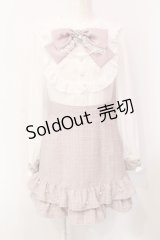 Ank Rouge / キラキラツイードドーリードッキングワンピース M ピンク O-25-06-07-077-CA-OP-OW-ZY