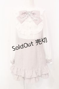 Ank Rouge / キラキラツイードドーリードッキングワンピース M ピンク O-25-06-07-077-CA-OP-OW-ZY