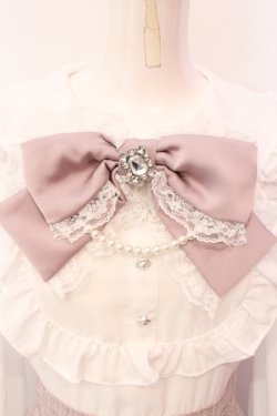 画像2: Ank Rouge / キラキラツイードドーリードッキングワンピース M ピンク O-25-06-07-077-CA-OP-OW-OS