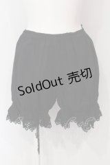 BABY,THE STARS SHINE BRIGHT / トーションレースドロワーズ  クロ O-25-06-07-010-BA-PA-OW-OS
