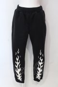 KRY CLOTHING / HELLOKRY PT  ブラック×ホワイト O-25-06-07-002-EL-PA-OW-OS
