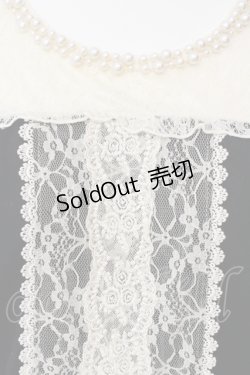 画像2: axes femme / パール付きバイカラープルオーバー M クロ×アイボリー O-25-06-07-020-AX-TO-IG-OS