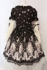 画像6: BABY,THE STARS SHINE BRIGHT / Cinderella Jewelryプリンセスワンピース  ブラウン O-25-06-09-025-BA-OP-IG-OS (6)