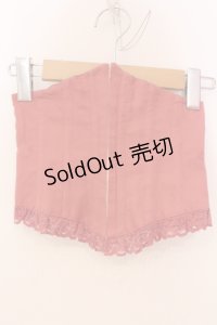 metamorphose / ジャガードコルセット S ピンク O-25-06-09-028-ME-TO-OW-OS