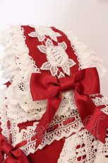 画像3: BABY,THE STARS SHINE BRIGHT / エリザベスワンピースセット  えんじ O-25-06-09-029-BA-OP-OW-OS (3)