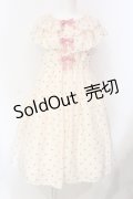 Shirley Temple / ミニハートプリントワンピース(Ladies) F クリーム O-25-06-09-030-ET-OP-OW-OS