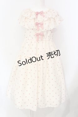画像1: Shirley Temple / ミニハートプリントワンピース(Ladies) F クリーム O-25-06-09-030-ET-OP-OW-OS