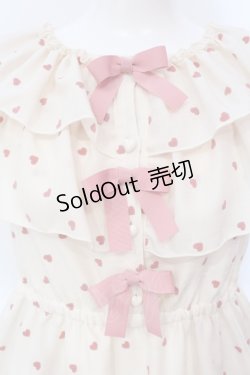 画像2: Shirley Temple / ミニハートプリントワンピース(Ladies) F クリーム O-25-06-09-030-ET-OP-OW-OS