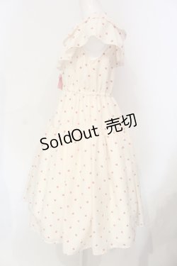 画像3: Shirley Temple / ミニハートプリントワンピース(Ladies) F クリーム O-25-06-09-030-ET-OP-OW-OS
