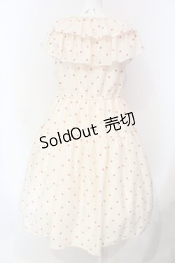 画像4: Shirley Temple / ミニハートプリントワンピース(Ladies) F クリーム O-25-06-09-030-ET-OP-OW-OS