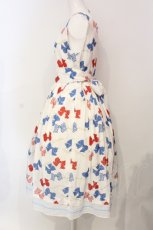 画像2: Jane Marple / Anniversary ribbonsスクエアドレス  オフホワイト O-25-06-09-031-JM-OP-OW-OS (2)