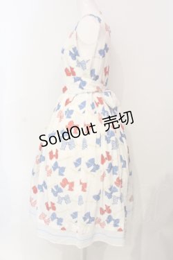画像2: Jane Marple / Anniversary ribbonsスクエアドレス  オフホワイト O-25-06-09-031-JM-OP-OW-OS