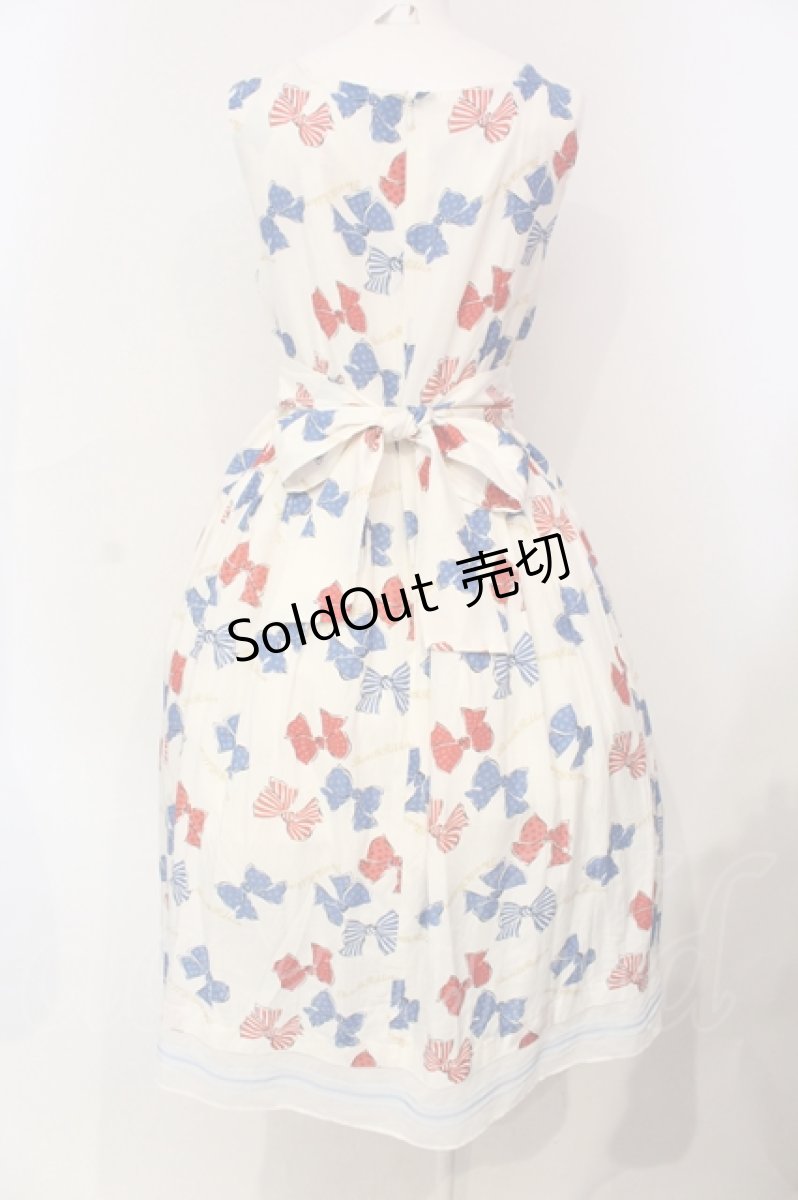 画像3: Jane Marple / Anniversary ribbonsスクエアドレス  オフホワイト O-25-06-09-031-JM-OP-OW-OS (3)