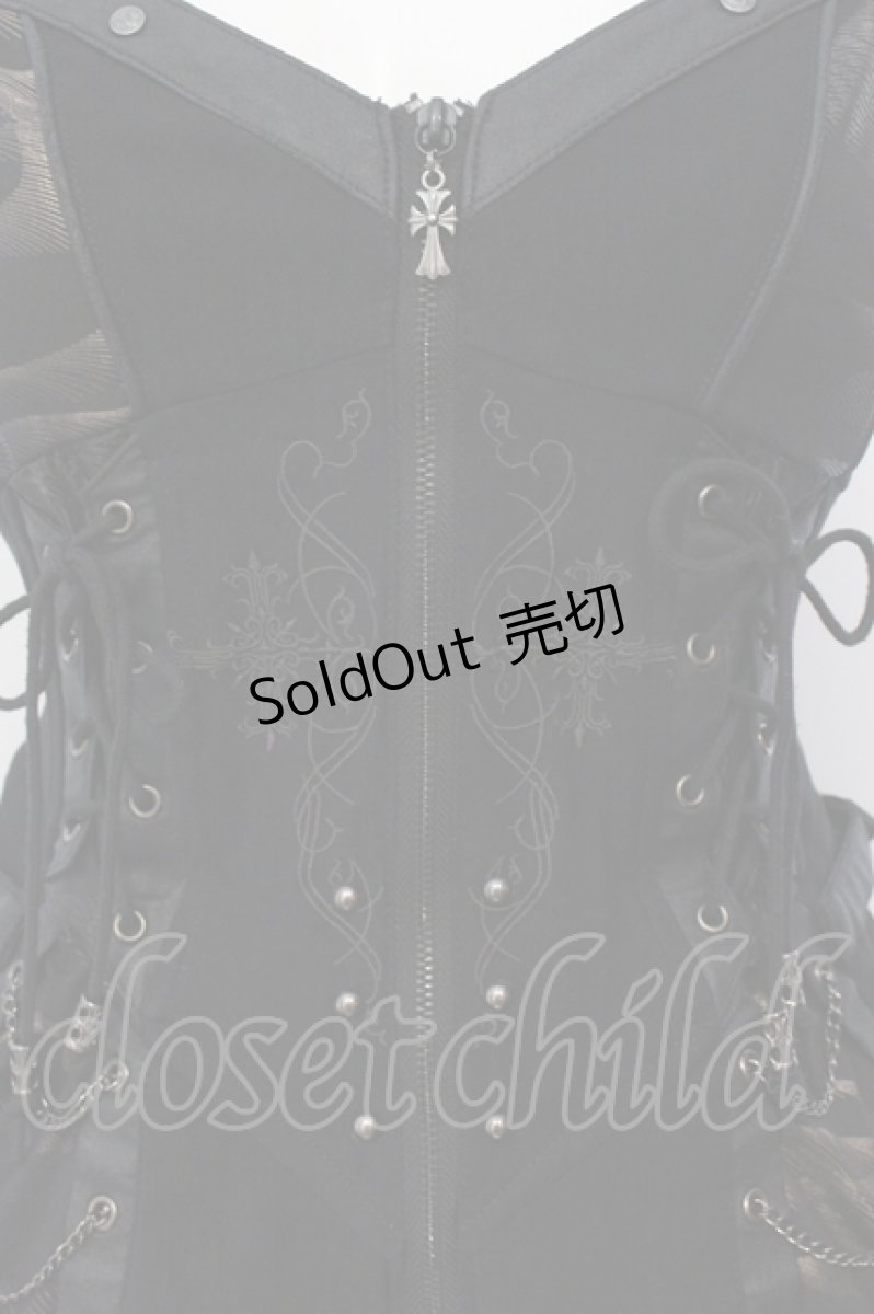画像2: Ozz Croce / Ascended by the light ビスチェワンピース  ブラック O-25-06-09-033-OO-OP-IG-OS (2)