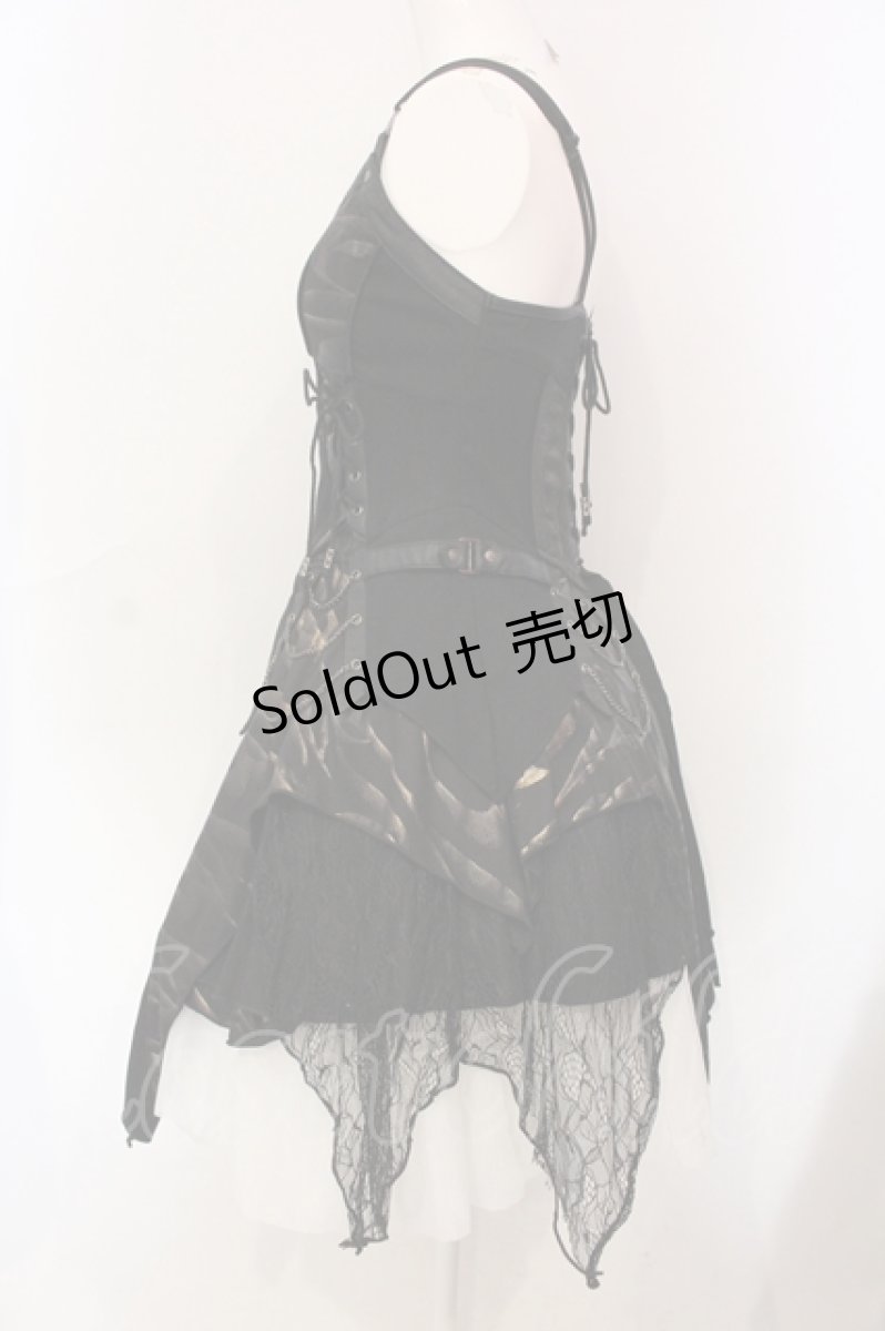 画像3: Ozz Croce / Ascended by the light ビスチェワンピース  ブラック O-25-06-09-033-OO-OP-IG-OS (3)