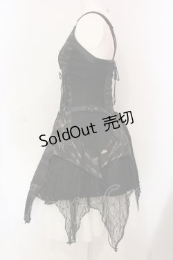 画像3: Ozz Croce / Ascended by the light ビスチェワンピース  ブラック O-25-06-09-033-OO-OP-IG-OS