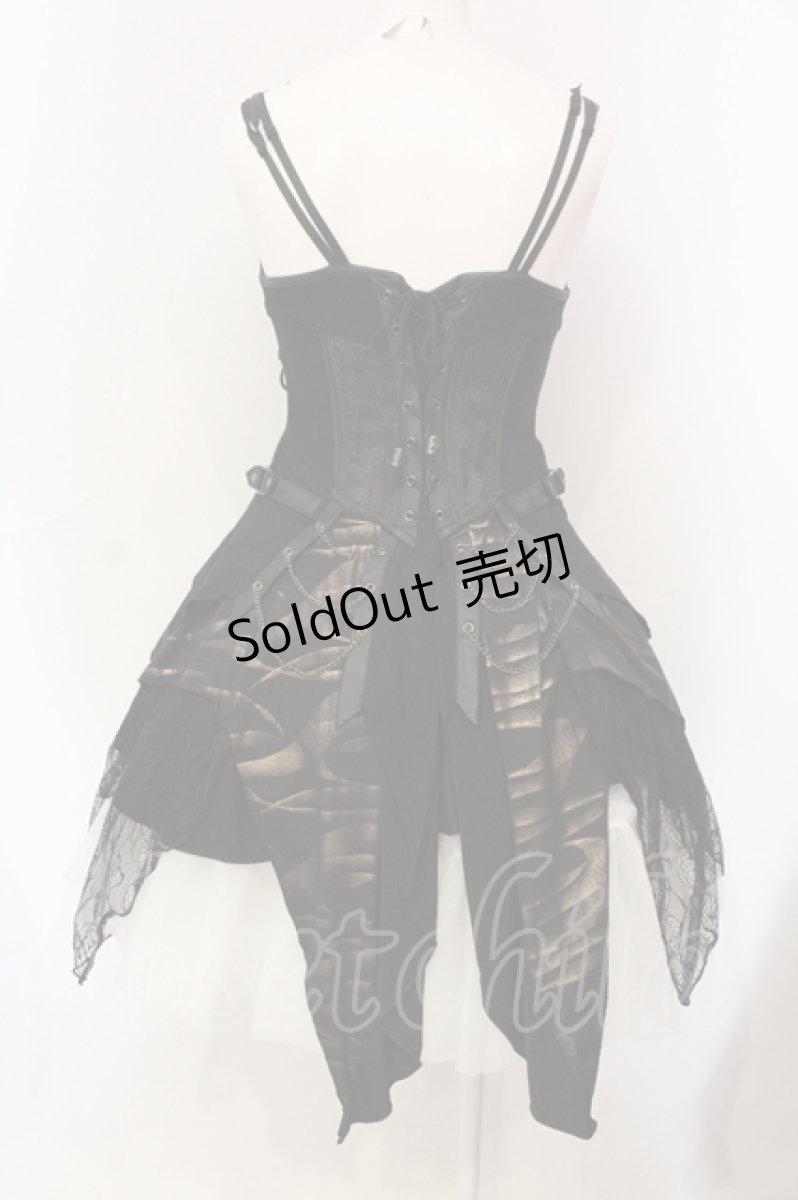 画像4: Ozz Croce / Ascended by the light ビスチェワンピース  ブラック O-25-06-09-033-OO-OP-IG-OS (4)