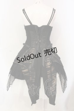 画像4: Ozz Croce / Ascended by the light ビスチェワンピース  ブラック O-25-06-09-033-OO-OP-IG-OS