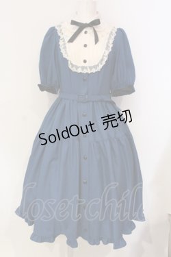 画像1: Innocent World / 大人アリスティアードワンピース M アリスブルー×キナリ O-25-06-09-036-IW-OP-OW-OS
