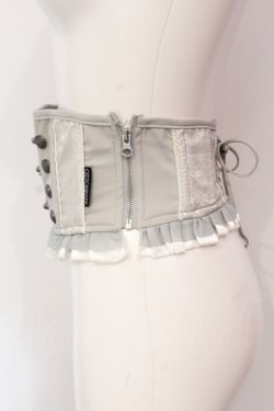 画像3: Ozz oneste / ホックショートコルセット  グレー O-25-06-09-048-OO-TO-IG-OS