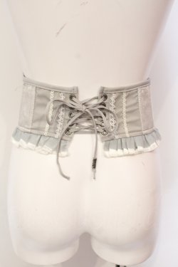 画像4: Ozz oneste / ホックショートコルセット  グレー O-25-06-09-048-OO-TO-IG-OS