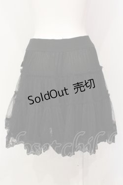 画像3: Ozz Croce / ドットチュールスカート  ブラック O-25-06-09-060-OO-SK-IG-OS
