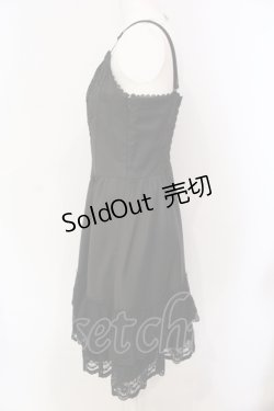 画像3: BPN / モチーフレースキャミソールワンピース M ブラック O-25-06-09-067-GO-OP-IG-ZS