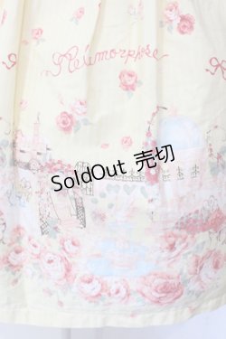画像3: metamorphose / Blooming Gardenはしごレースジャンパースカート  イエロー O-25-06-09-008-ME-OP-OW-OS