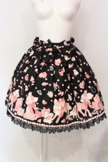 画像1: Angelic Pretty / 小鹿のミルキーちゃんスカート  クロ O-25-06-09-009-AP-OP-OW-OS (1)
